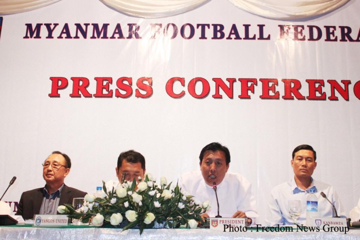 ျမန္မာေနရွင္နယ္လိဂ္ ၿပိဳင္ပြဲ မ်ား အတြက္ သတင္းစာရွင္းလင္ပြဲ ျပဳစဥ္