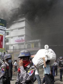 Myanmar Fire