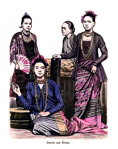 ေရွးျမန္မာ အမ်ိဳးသမီး တို ့၏ ၀တ္စား ဆင္ယဥ္မႈ 