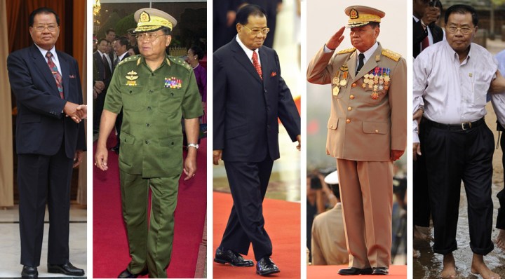 ျမန္မာစစ္ေခါင္းေဆာင္ ဗိုလ္ခ်ဳပ္မႈးႀကီးသန္းေရႊ ရဲ ့ဖက္ရွင္ျဖစ္ပါတယ္။အတိုင္းတိုင္း အျပည္ျပည္က ကင္မရာ သမားေတြ ေရွ ့ေရာက္ေတာ့ ဘုရားသြားေက်ာင္းတက္ ၊သီလဖက္တဲ့ ပံုစံ လုပ္ထားတာ လည္းေတြ ့ရမွာပါ။
