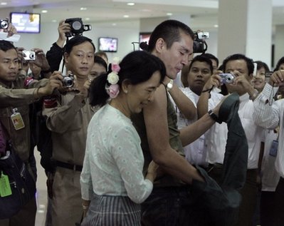 Aung San Suu Kyi, Kim Aris