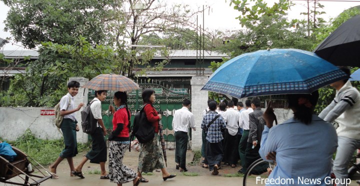 ရန္ကုန္ ၿမိဳ ့ရွိ နာမည္ ေက်ာ္ေက်ာင္းမ်ား တြင္ တက္ေရာက္ ပညာသင္ၾကား ခြင့္ရရွိေရး သည္ သိန္း တစ္ရာ ေက်ာ္ ေစ်းေပါက္သည္ ဟု FNG မွ သိရွိရသည္။