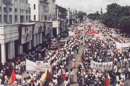 DEMONSTRATION BURMA (09/88)