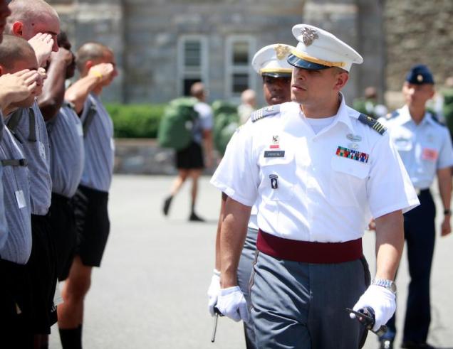 West Point Plebe Inspection