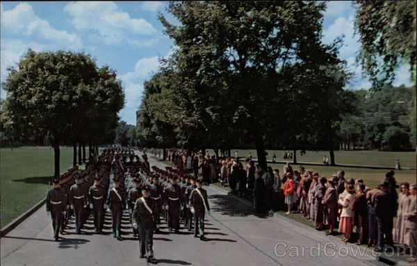 West Point Trophy Point Marching