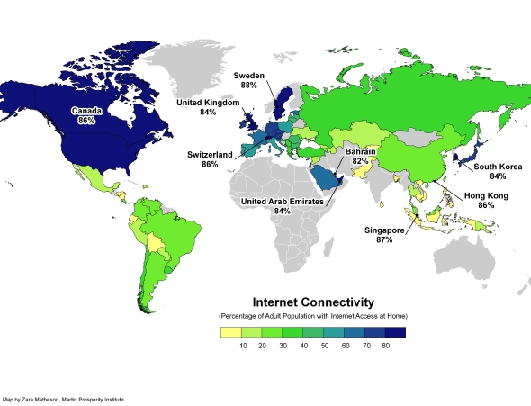 Internet Connectivity -- Zara Matheson, Martin Prosperity Institute -- photo