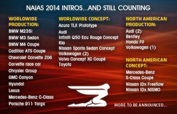 2014-North-American-International-Auto-Show-Debuts