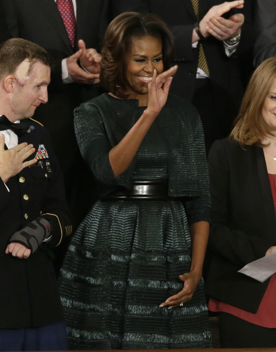 michelle-obama-state-of-the-union-2014-dress